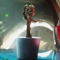dancing baby groot