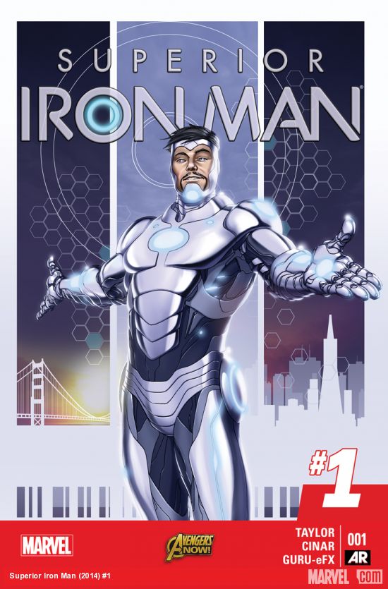 SUPERIOR IRON MAN #1/ Script by TOM TAYLOR / Art by YILDIRAY CINAR / Colors by GURU-FX / Letters by VC'S CLAYTON COWLES / Published by MARVEL COMICS