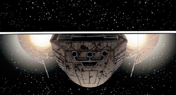 marvel star wars ship entering from above