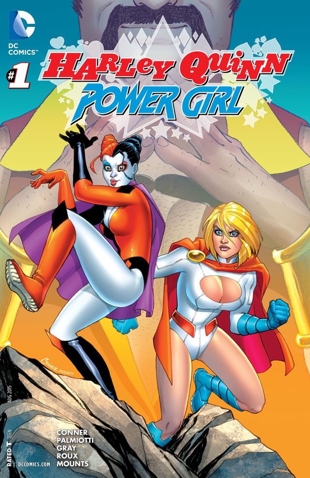 harley quinn power girl 1 cvr