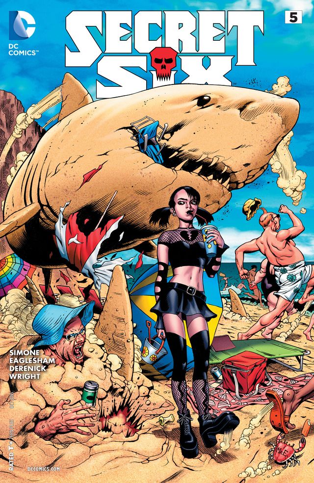 secret six 5 cvr