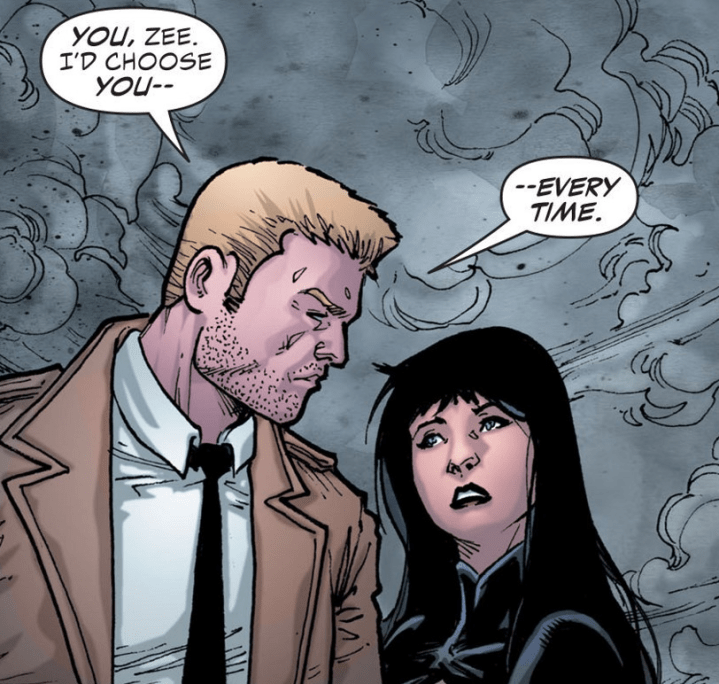John Constantine Zatanna favorite couples