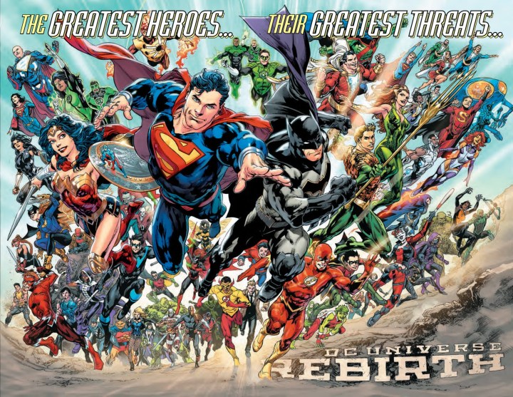 dc universe rebirth splash page