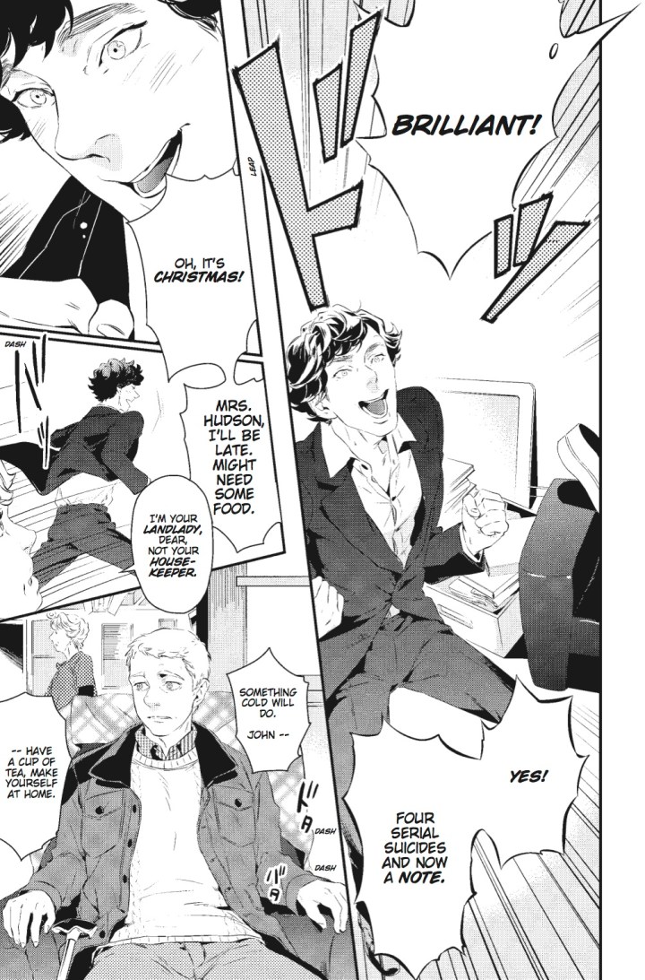 sherlock manga interior