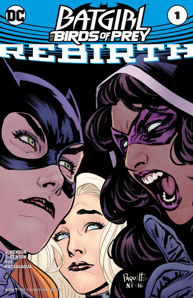 batigirl and the birds of prey rebirth 1 cvr