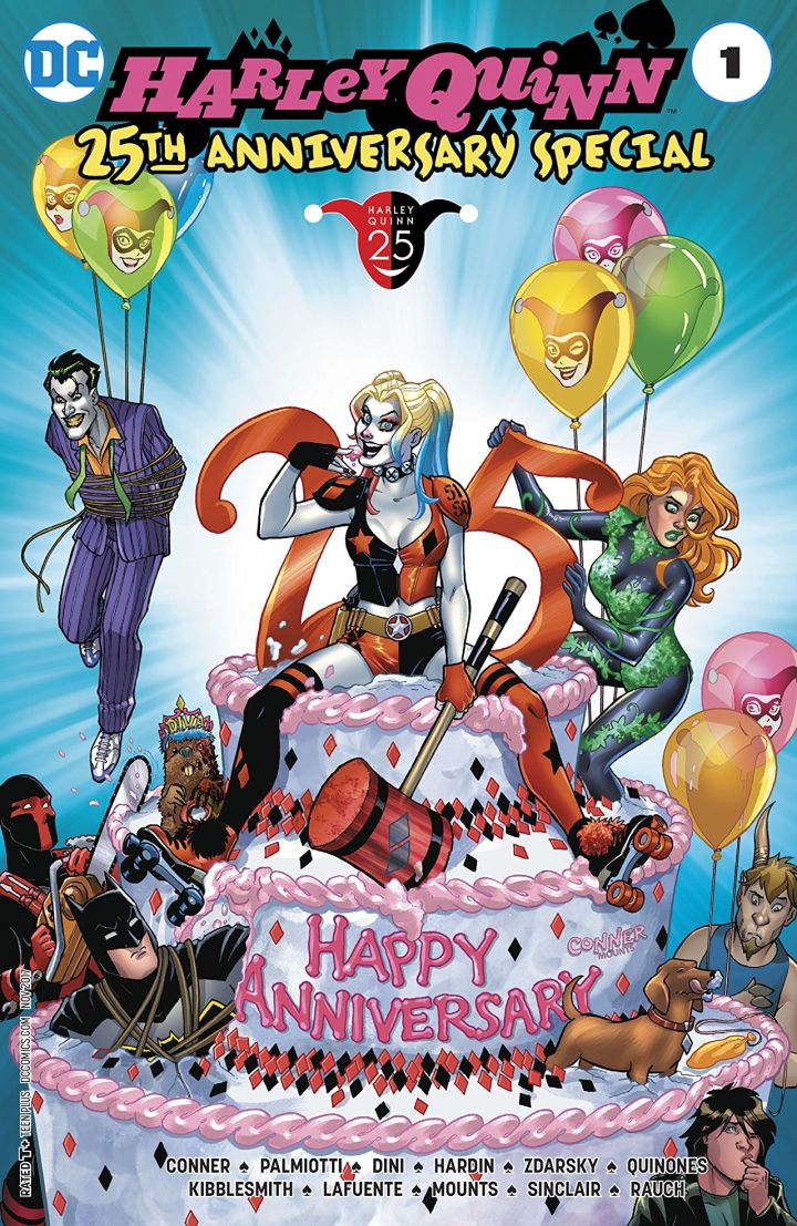 harley quinn 25 anniversary special 1 cvr