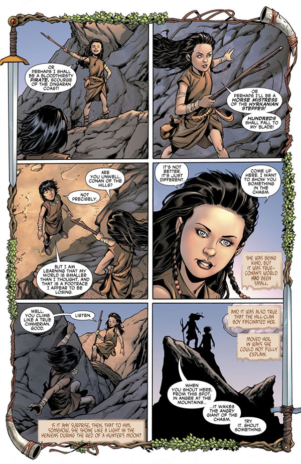 Wonder Woman/Conan #2 Page 1