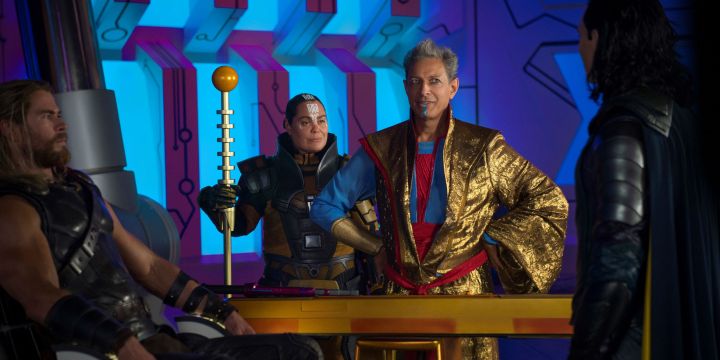 thor ragnarok review grandmaster jeff goldblum