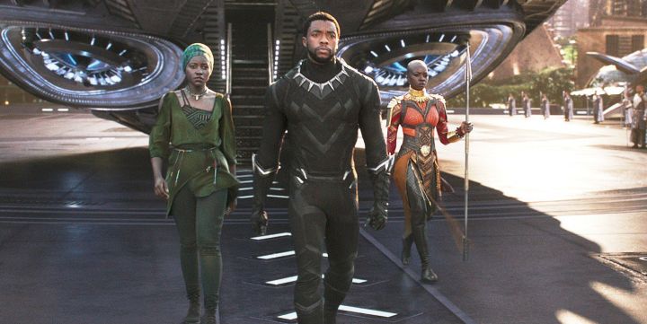 black panther review nakia tchalla okoye danai gurira