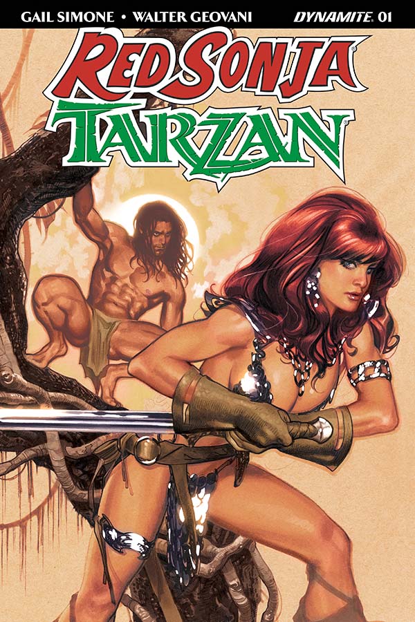 Red Sonja Tarzan #1 Cover