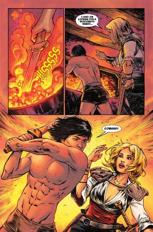 Age of Conan Valeria #1 Page 1