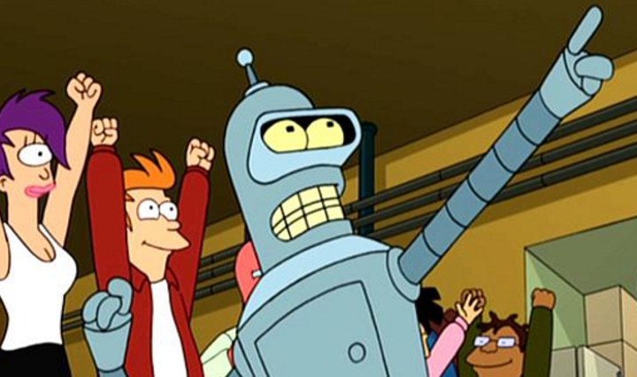 Futurama We're Back Baby Header