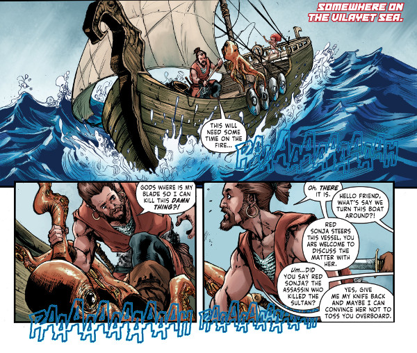 Red Sonja Birth of the She-Devil #2 Page 1