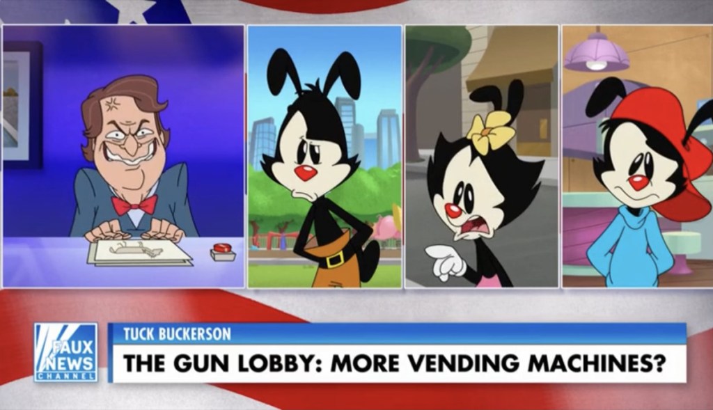 Hulu Animaniacs Fox News Parody