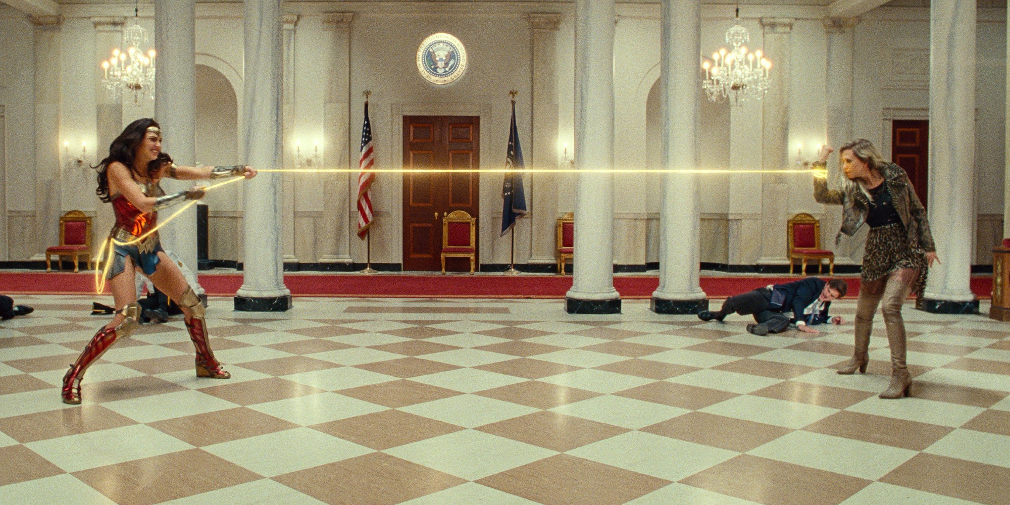 Diana versus Barbara in the White House