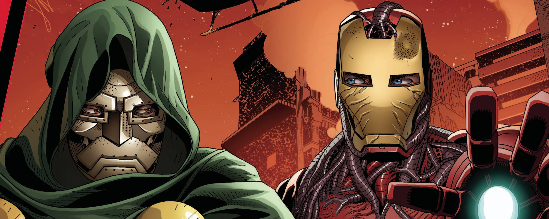 King In Black Iron Man Doom #1 Header