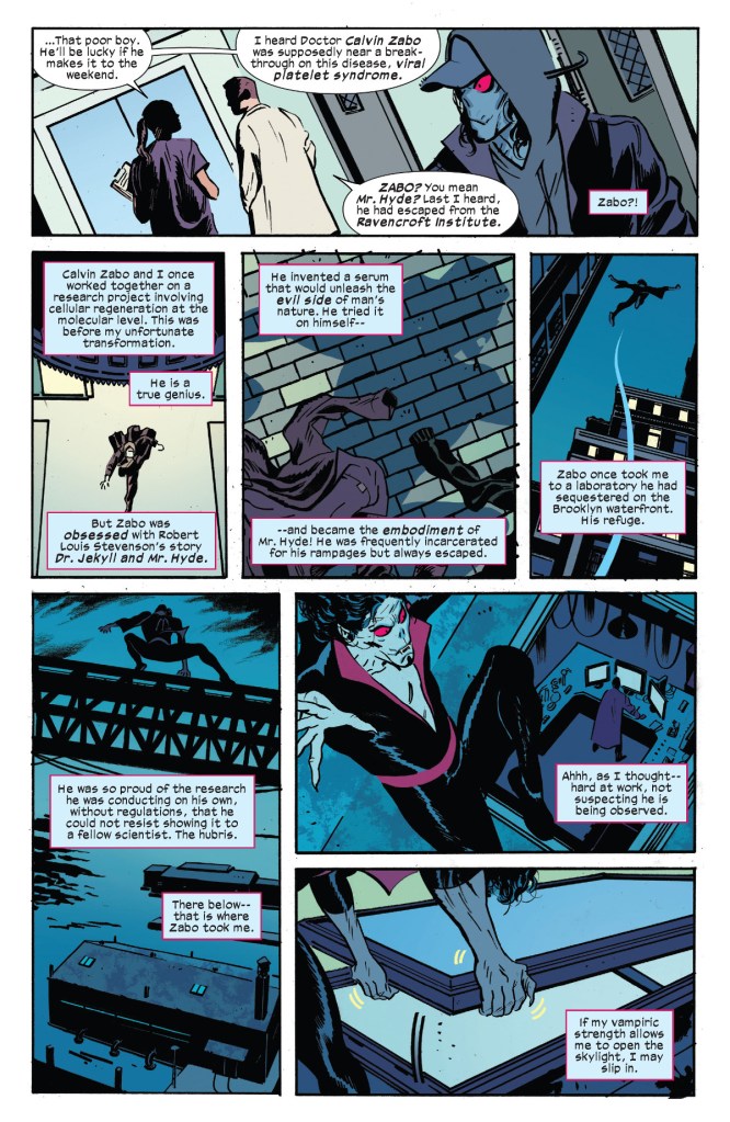 Morbius Bond of Blood #1 Page 1