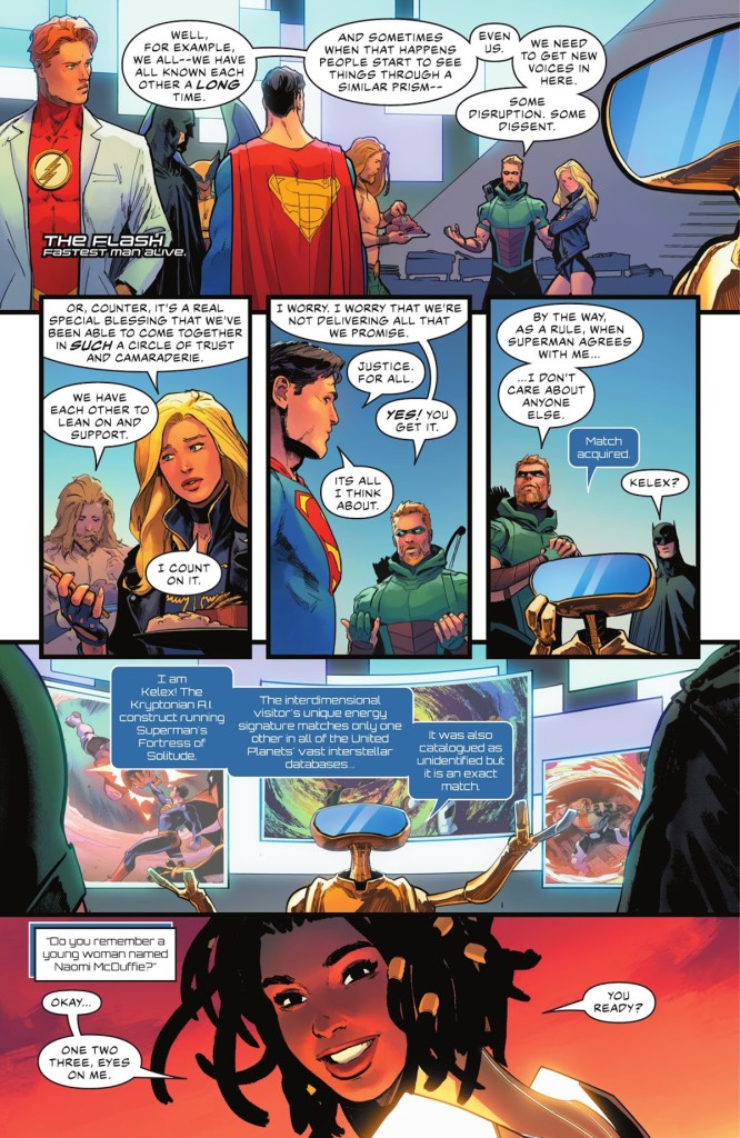 Justice League #59 Page 1