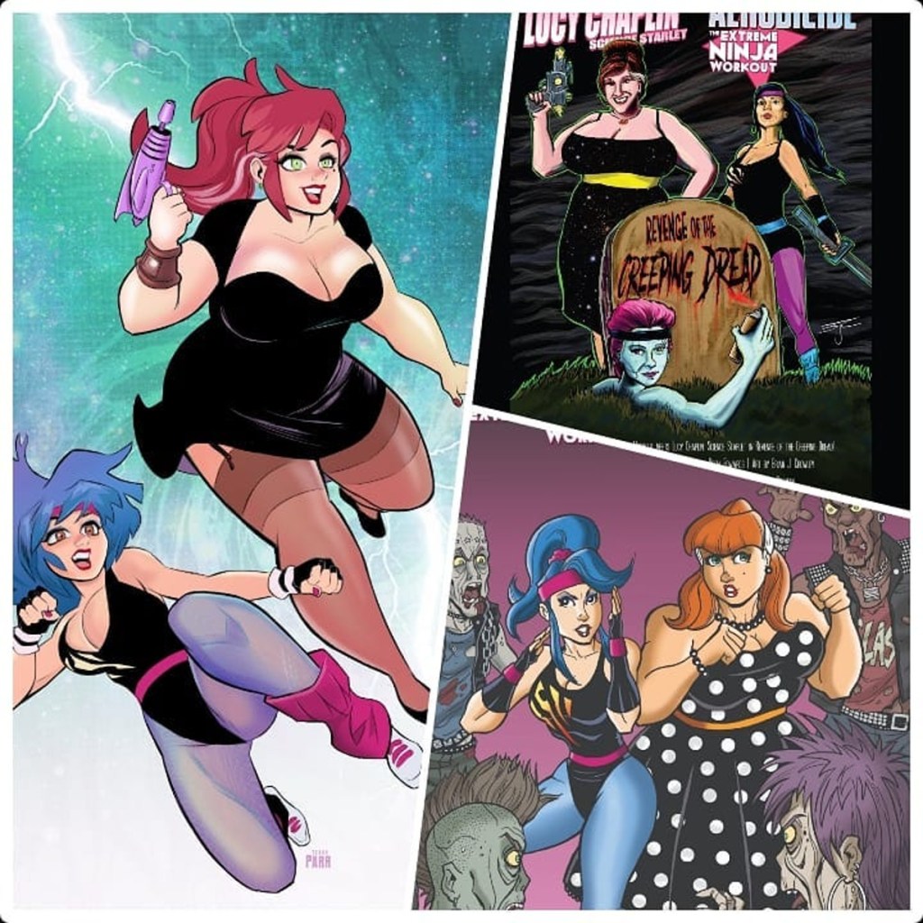 Lucy Chaplin Aerobicide Covers