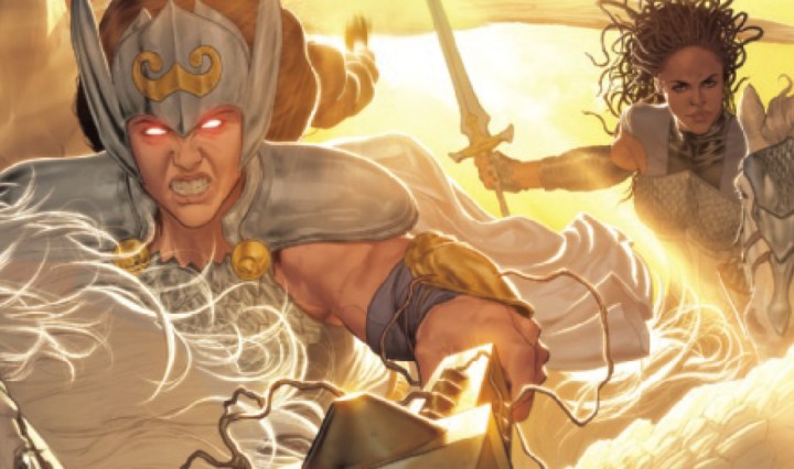 The Might Valkyries #1 Header