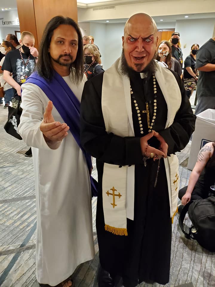 Jesus and Father Evil