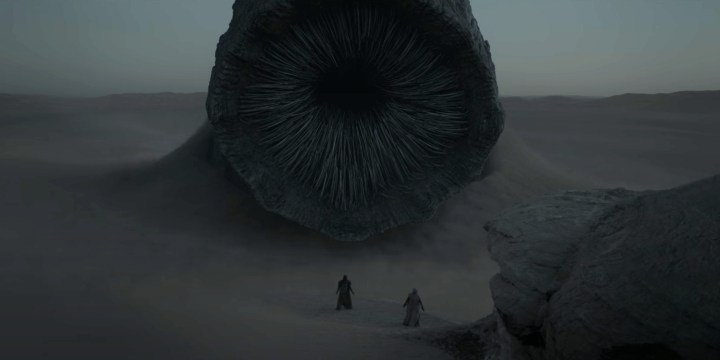 sandworm in Dune 2021