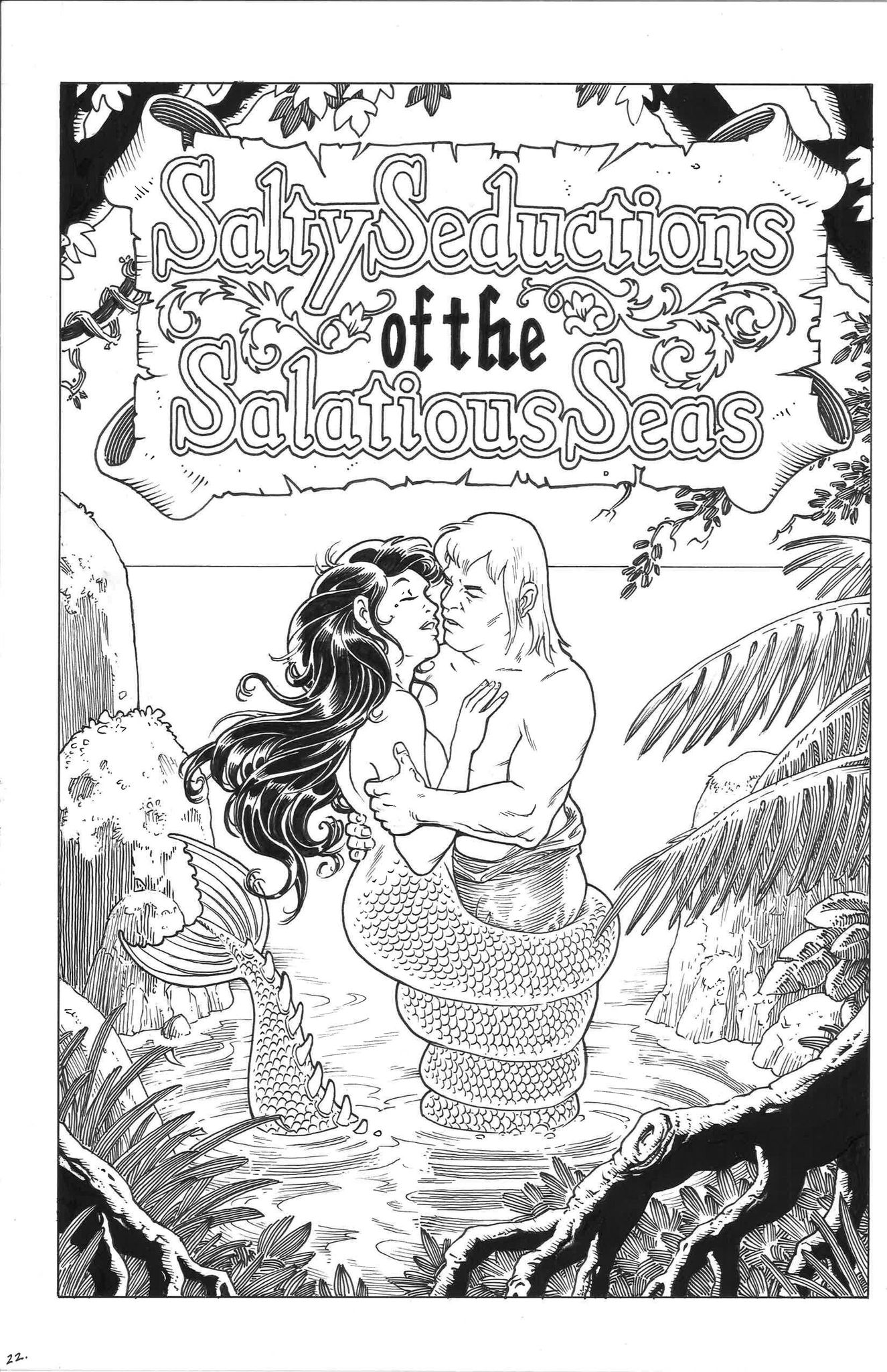 Salty Seductions of the Salacious Sea - A Miss Tilney Adventure Cover