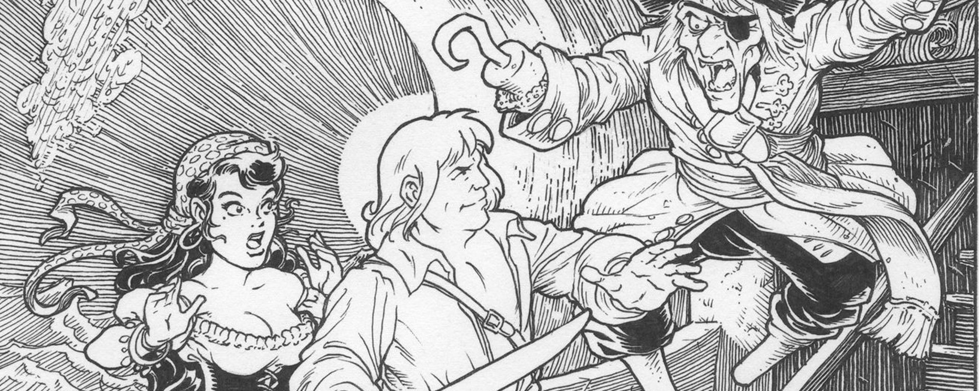 Salty Seductions of the Salacious Sea - A Miss Tilney Adventure Header