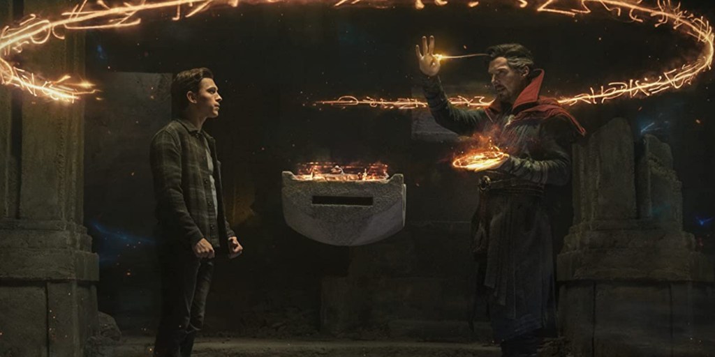 Peter Parker and Dr. Strange