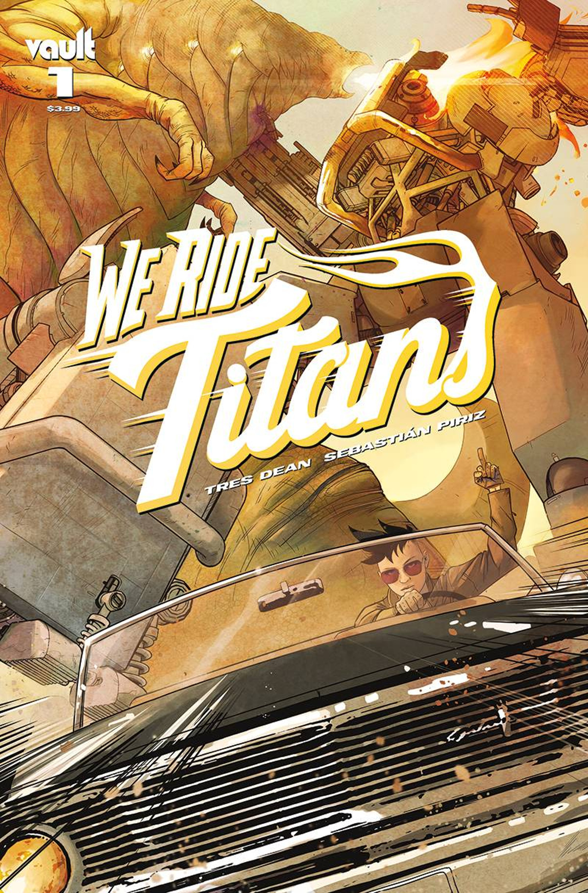 We Ride Titans #1 Cover