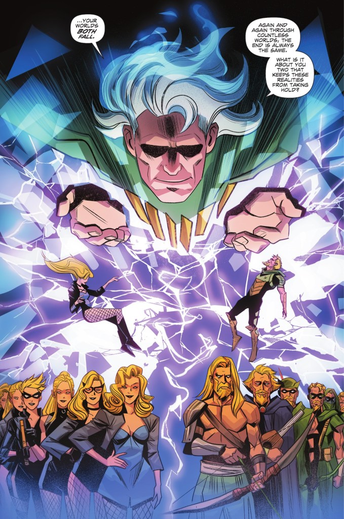 Dark Crisis Worlds Without A Justice League Green Arrow #1 Page 2