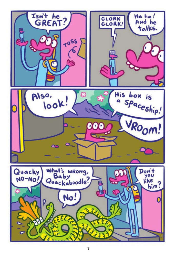 Glork Patrol and the Magic Robots Page 5