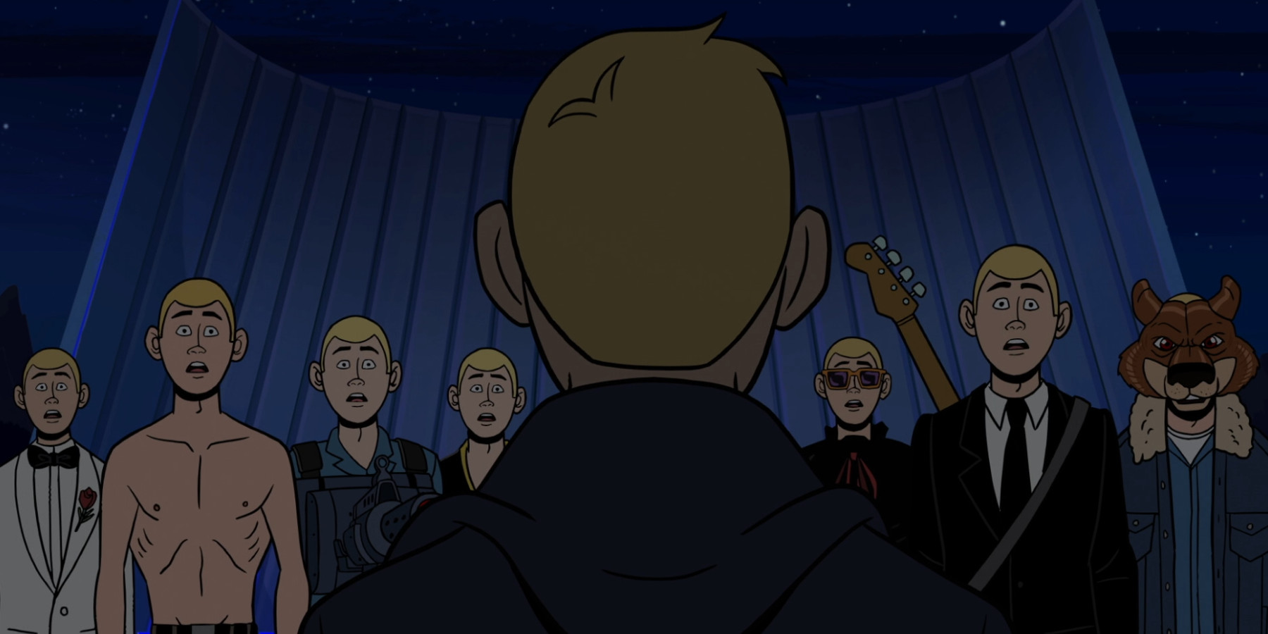 Many Hanks in The Venture Bros Movie
