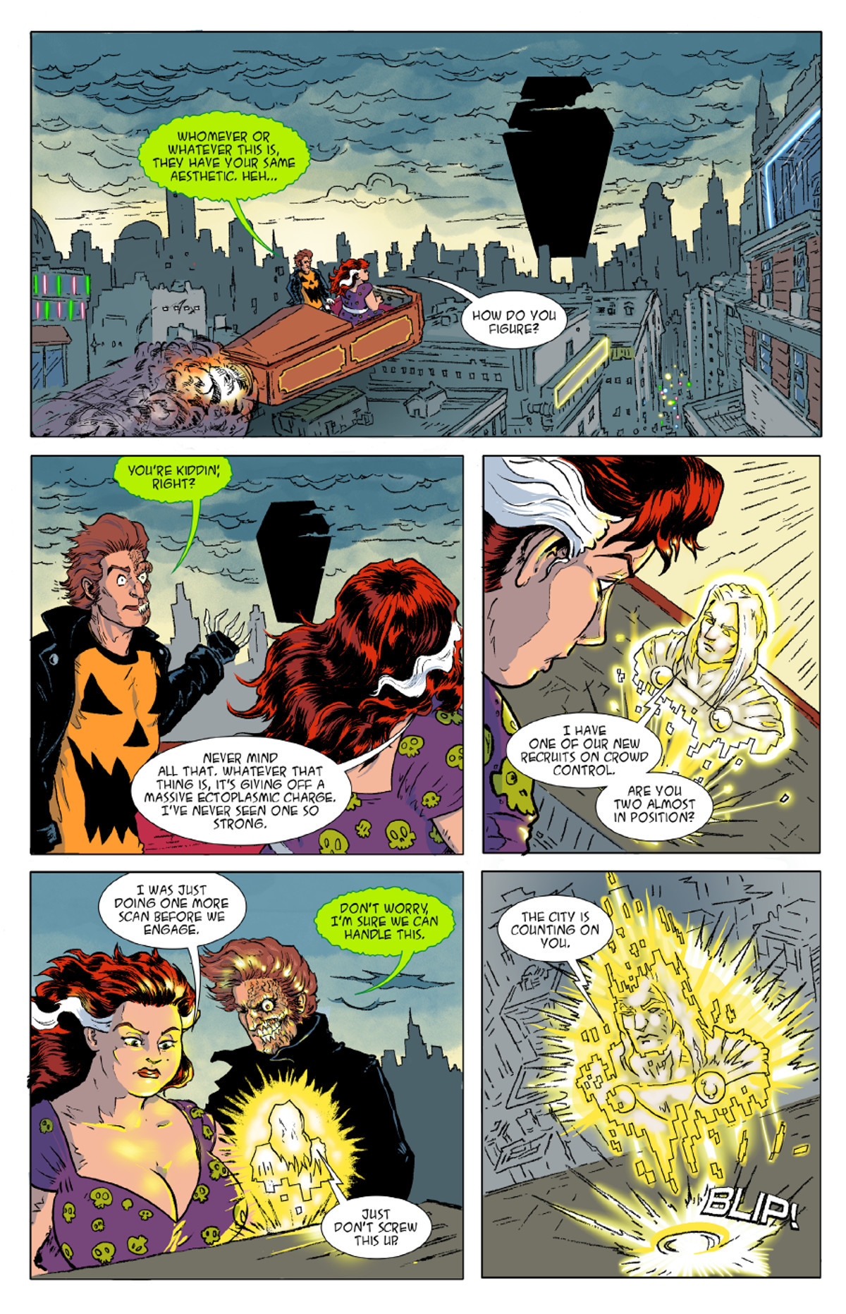 Halloween Man Entropy Part One Page One