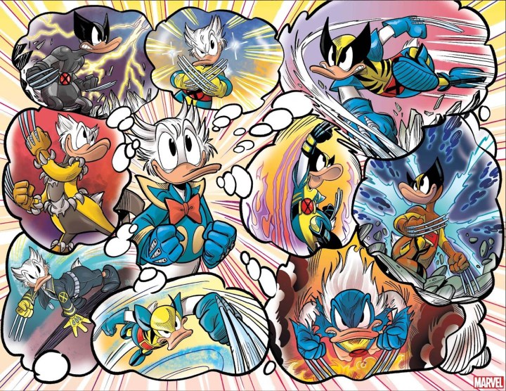 Donald Duck Wolverine Remembers Past