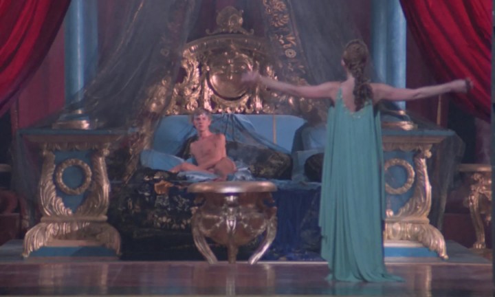 Helen Miiren and Malcolm McDowell in Caligula