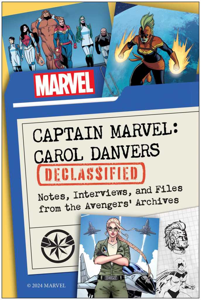 Captain Marvel Carol Danvers Declassified Cover