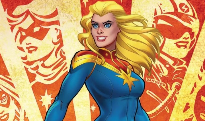 Captain Marvel Carol Danvers Declassified Header