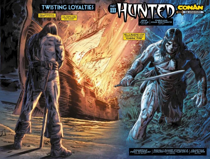 Conan the Barbarian 19 Page 2-3