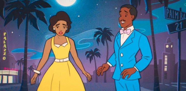 Doctor Who Lux Docor and Belinda Become Cartoons