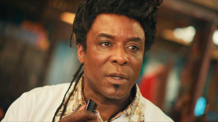 Doctor Who The Barber played by Ariyon Bakare in The Story and the Engine