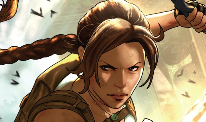 Tomb Raider Sacred Artifacts #1 Cover Header