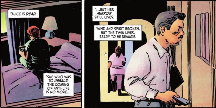 Relgion of Evil spies on Kate Kane in Batwoman #1