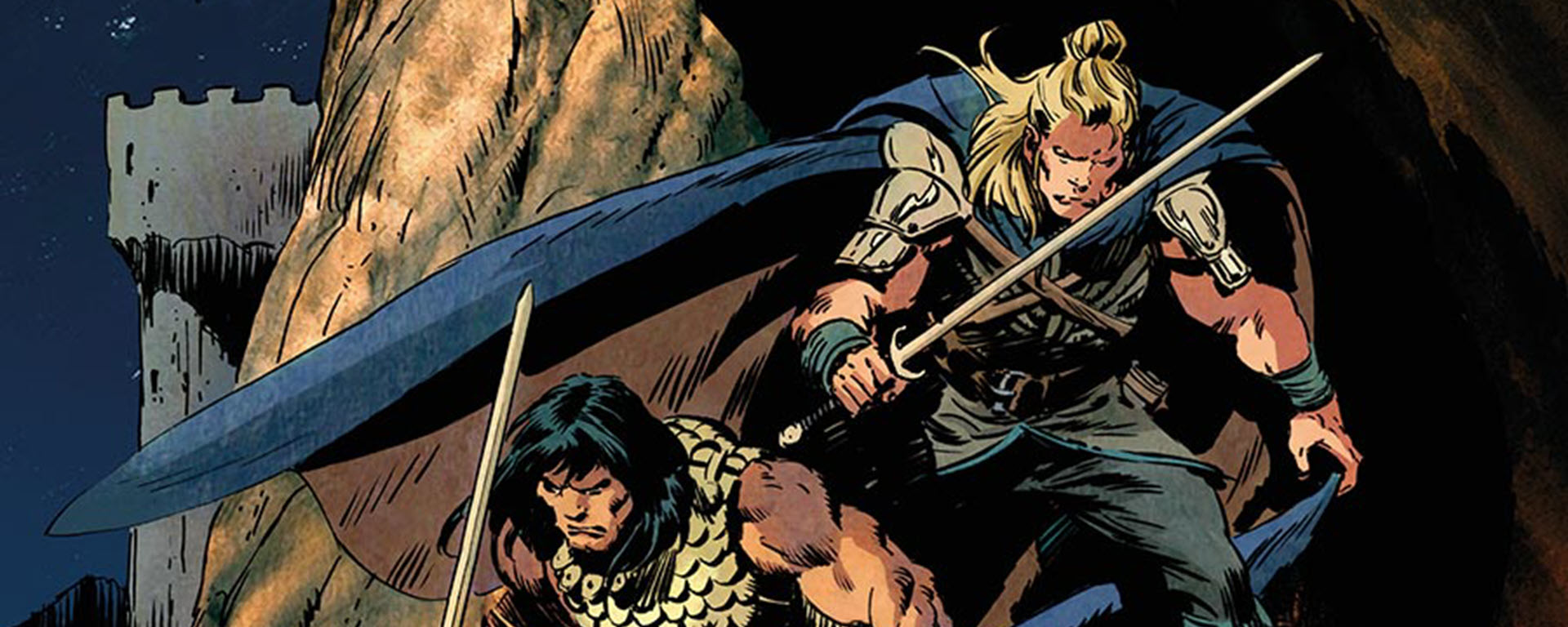 Conan and Dragonero #1 Header