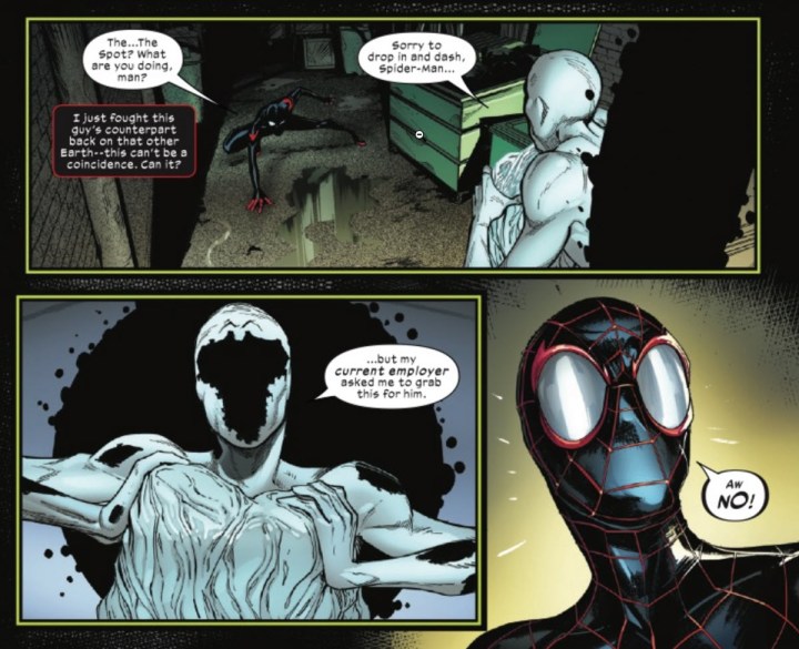 Miles Morales and The Spot in Ultimate Impact Reborn