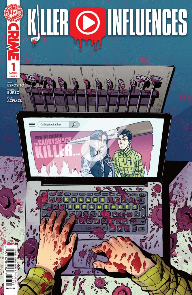 KILLER INFLUENCES #1 Cover B Valeria Burzo, Inaki Azpiazu