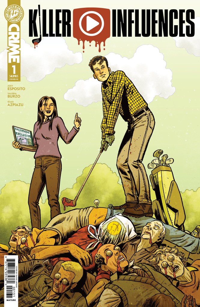 KILLER INFLUENCES #1 RI 1-15 David Lapham, Inaki Azpiazu