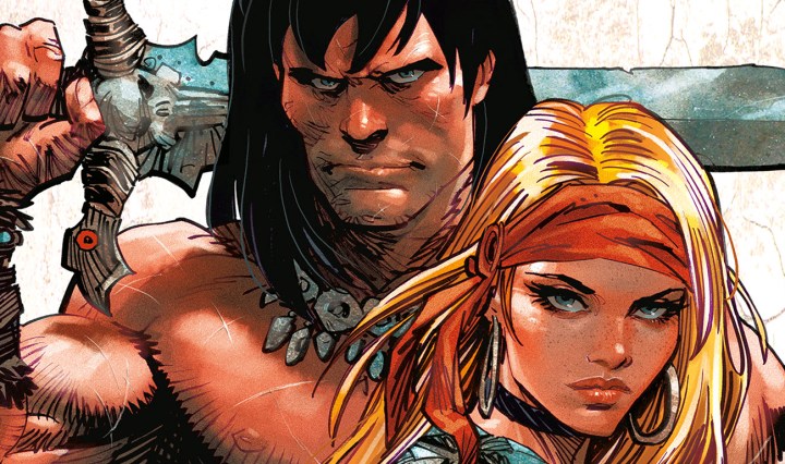 Conan and Valeria by Dan Panosian