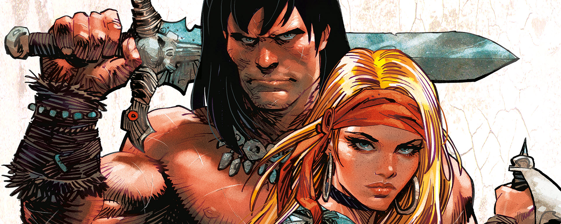 Conan and Valeria by Dan Panosian