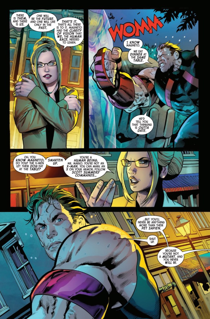X-Men 34 Juggernaut debates a bigot